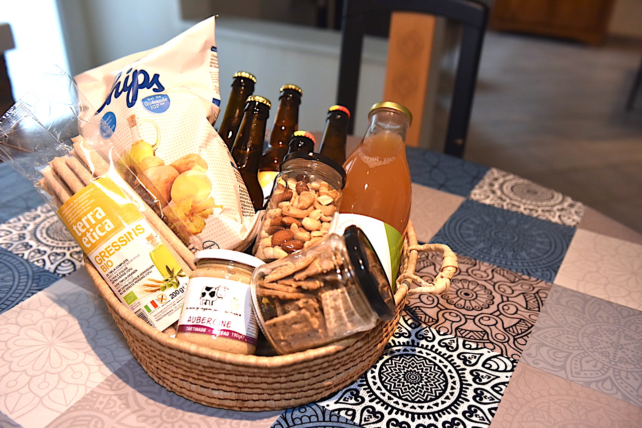 Panier d'accueil